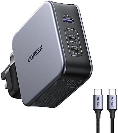 تقييمنا لشاحن UGREEN Nexode 140W USB C: تجربة ​شحن متعددة⁢ الأجهزة